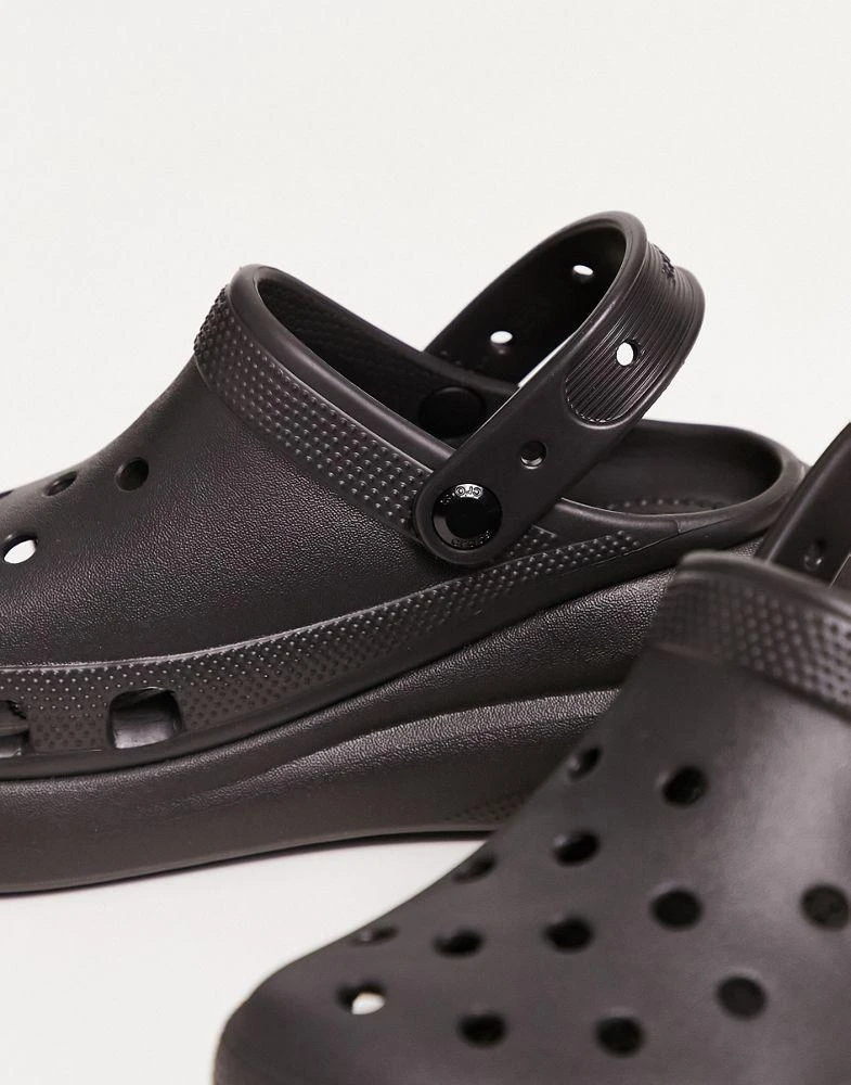 Crocs Crocs classic crush clogs in black 3