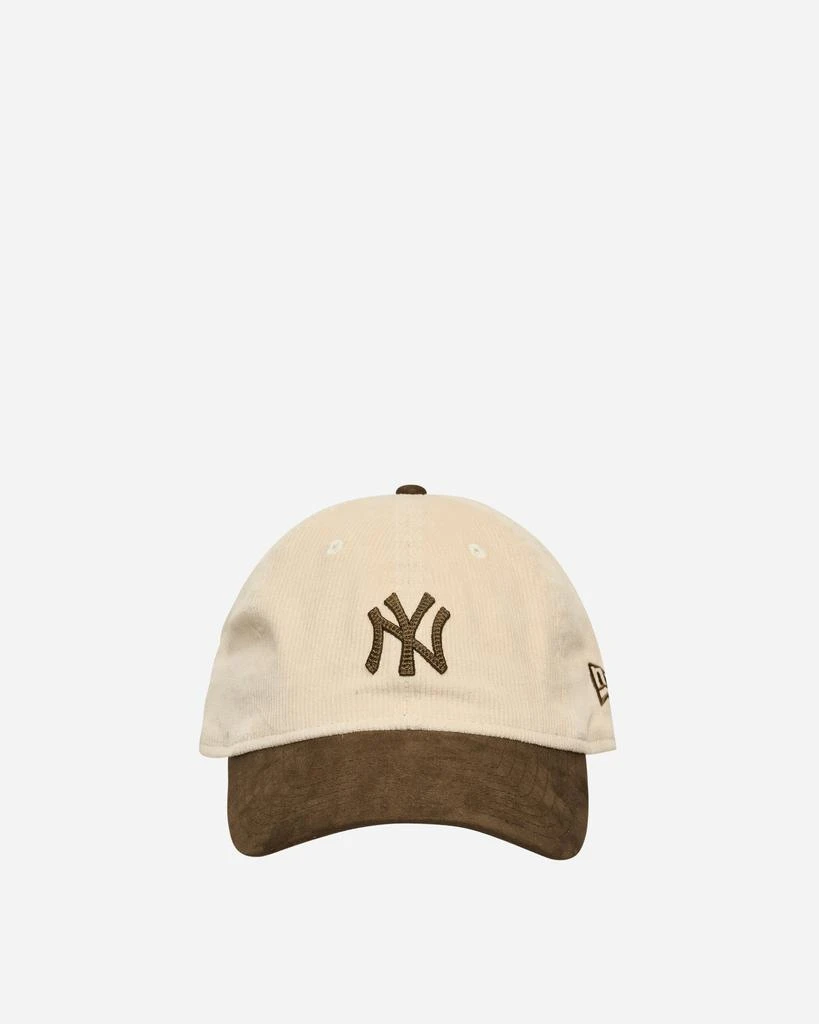 New Era New York Yankees Premium Cord 9TWENTY Cap Cream 1
