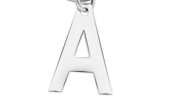 ADORNIA Toggle Initial Pendant Layered Necklace 3