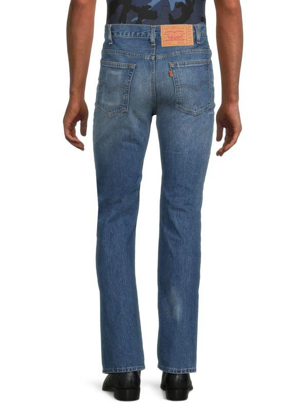 Valentino High Rise Whiskered Jeans 2