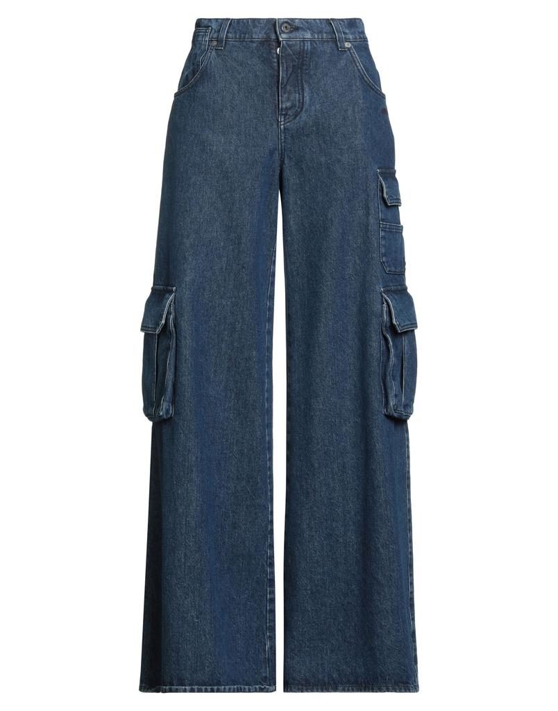 ボトムスその他 Off-White Oversized cargo jeans in burnt denim Off-White™ Oversized cargo jeans in burnt denim | TheDoubleF