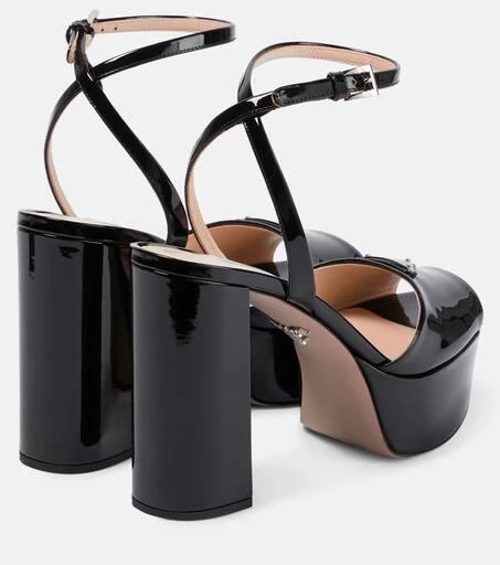 Prada Patent leather platform sandals 3