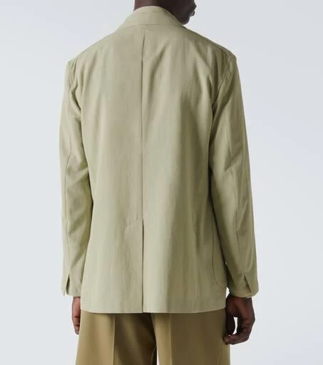 AURALEE Cotton and silk blazer 4