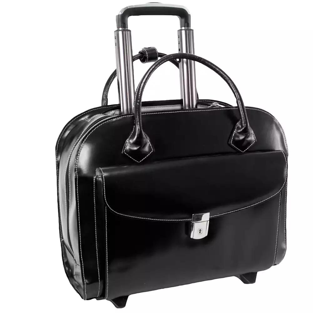 McKlein Granville, 15" Wheeled Ladies Laptop Briefcase