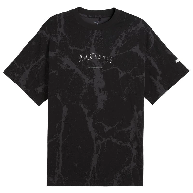 Puma PUMA Melo LaFrance Written in Chrome Marble T-Shirt - Men's 1