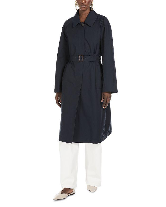 Barbour RENCH COAT HARLEY THE EDIT BY ALEXA NAVY BLUE