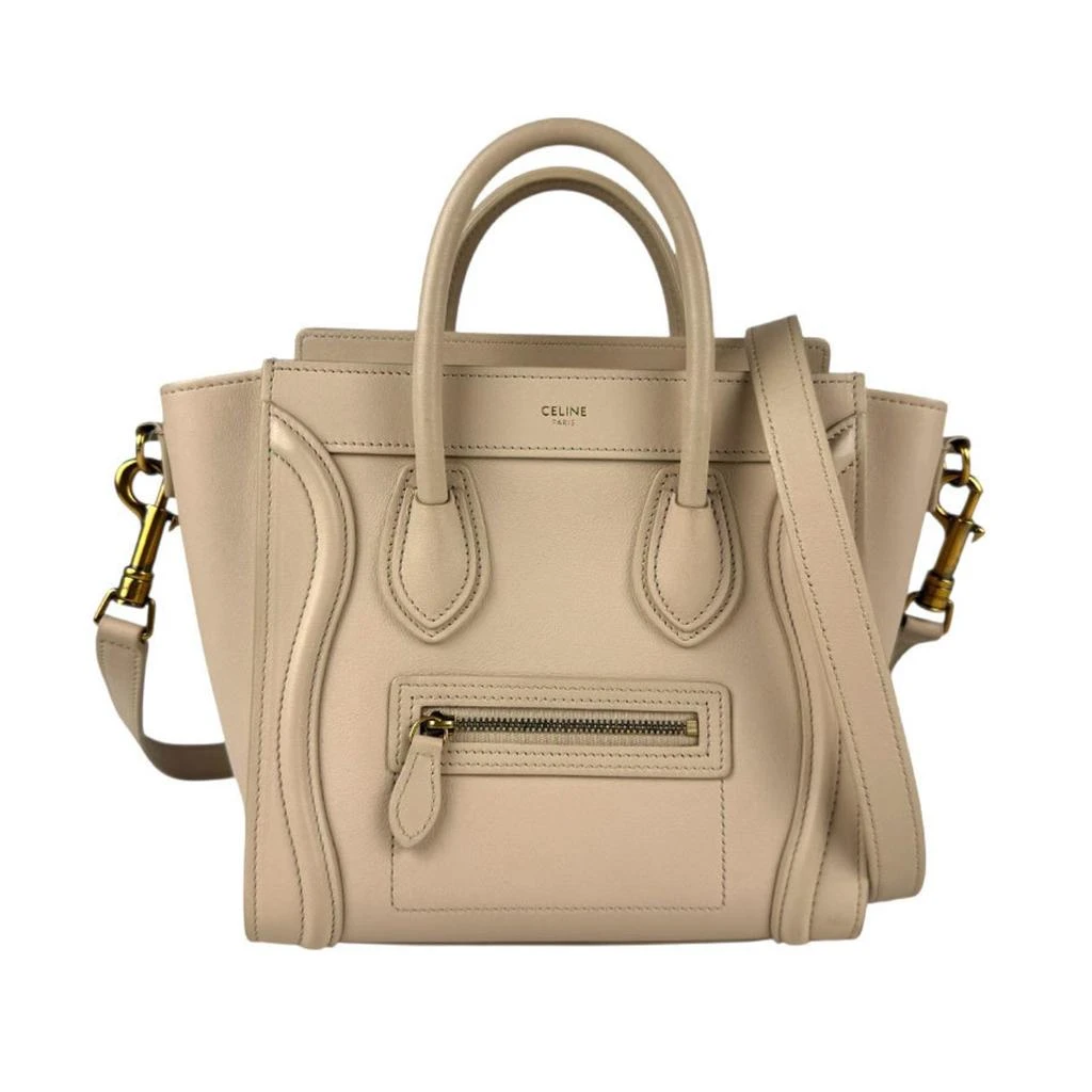 Celine Leather Handbag Shoulder Bag (Pre-Owned) 1