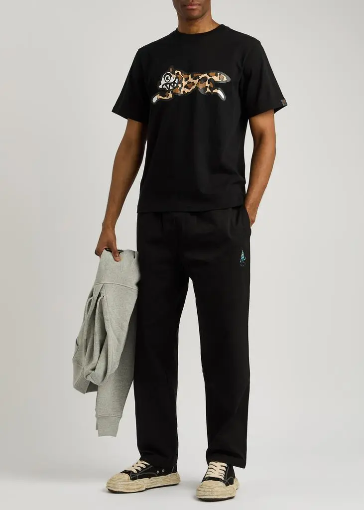 ICE CREAM Skate tapered-leg cotton trousers 4