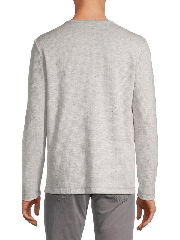 ATM Anthony Thomas Melillo Donegal Waffle Knit Sweater