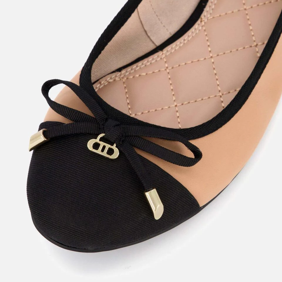 Dune DUNE LONDON WOMEN'S HARTLYN LEATHER BALLET FLATS 5