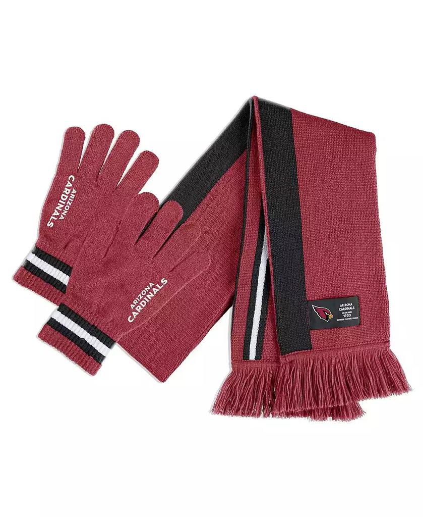 WEAR by Erin Andrews Women's Arizona Cardinals Scarf and Glove Set