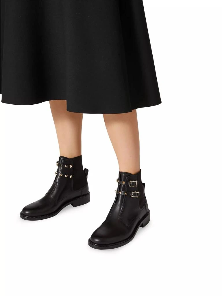 Valentino Rockstud 20MM Calfskin Ankle Boots 5