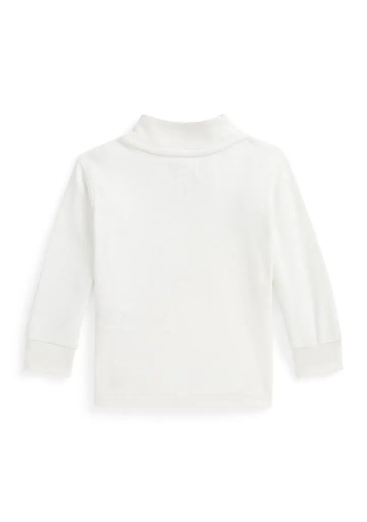 Ralph Lauren Baby Boys Cotton Interlock Quarter Zip Pullover Sweatshirt 2