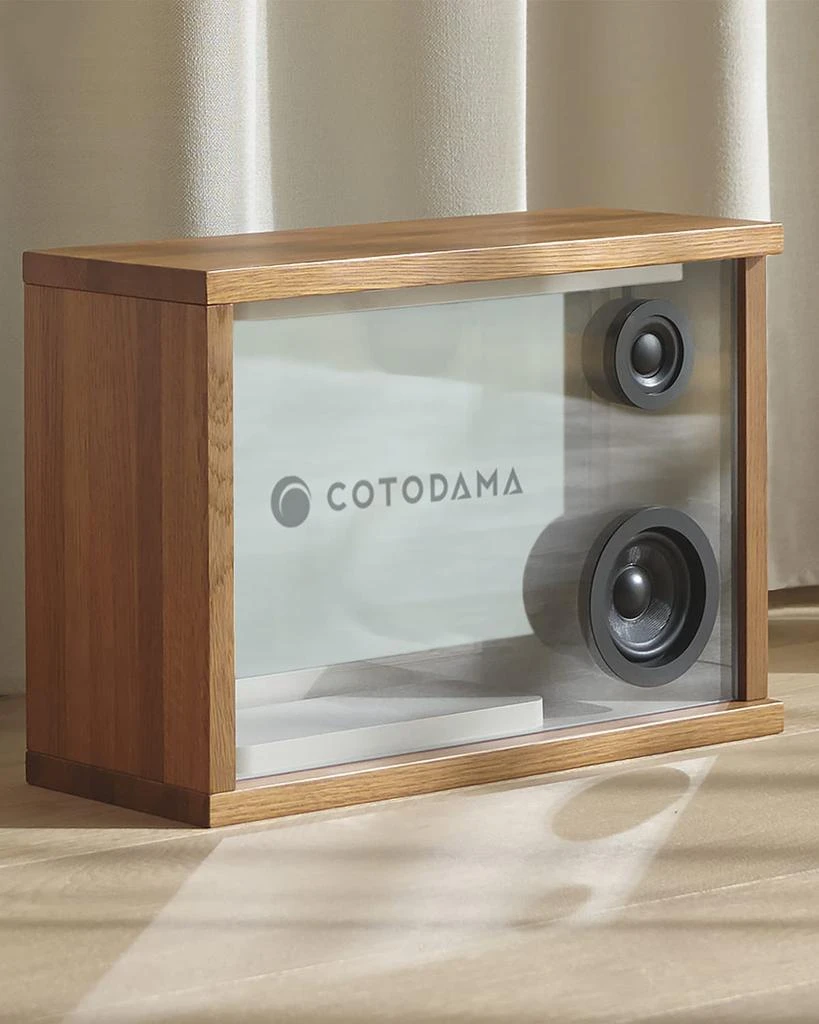 COTODAMA Lyric Speaker Box, Oak Wood 1