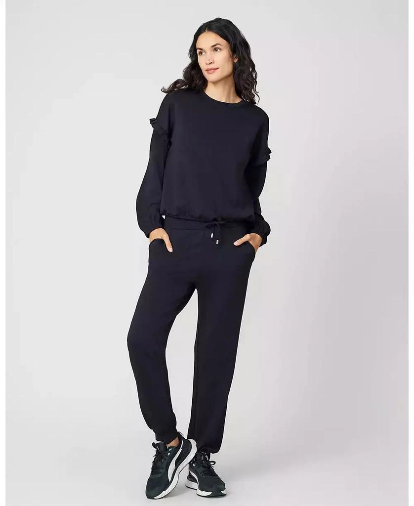 Cable & Gauge Women's Bubble Hem Jogger Set 5