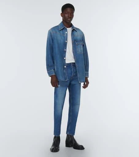 Valentino VLogo Signature denim shirt 2