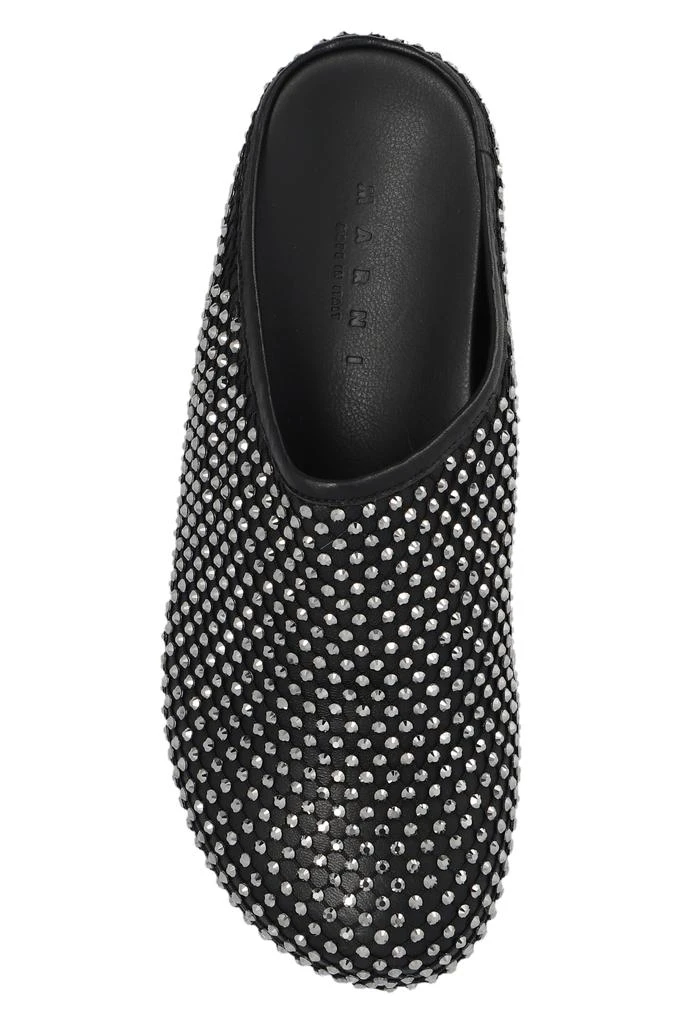 Marni ‘Fussbett’ leather slides 6