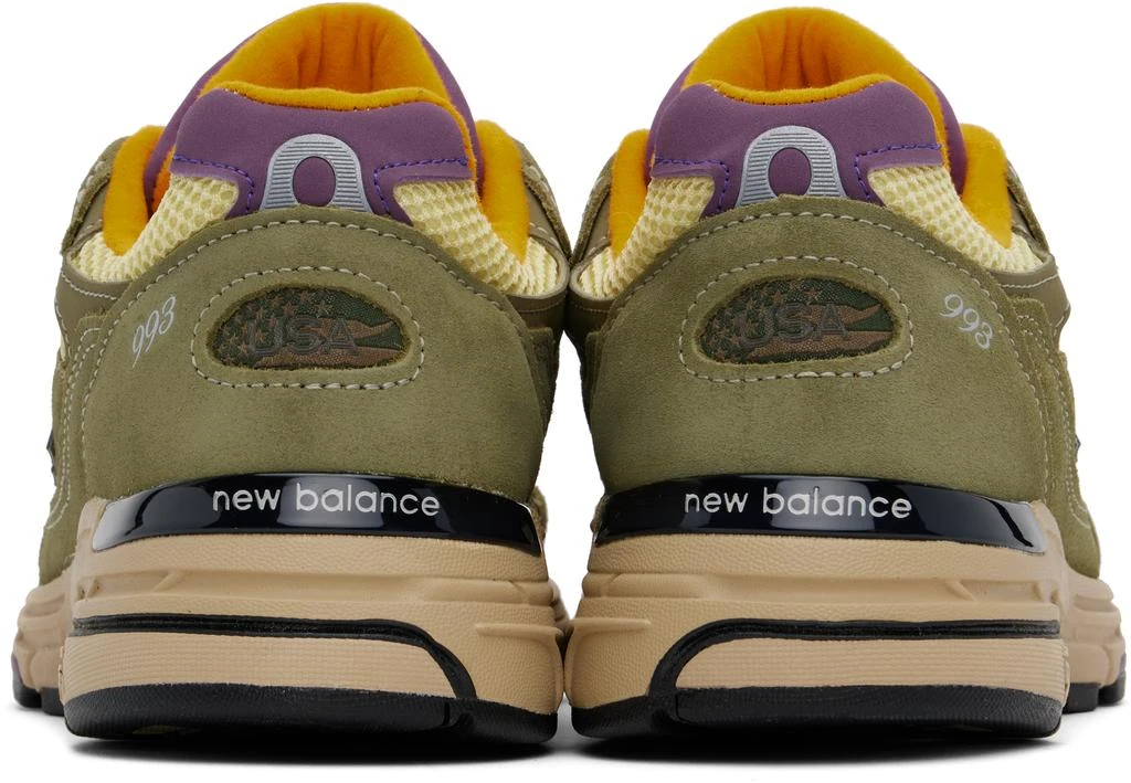 New Balance Khaki Made in USA 993 Sneakers 2