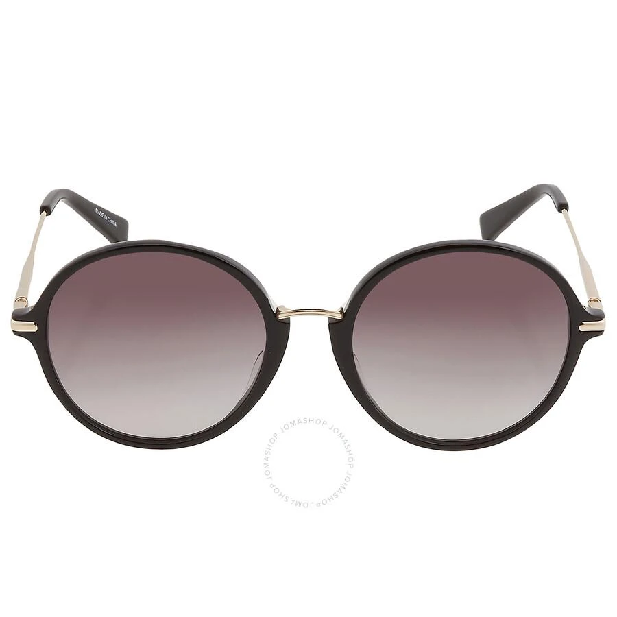 Longchamp Smoke Round Ladies Sunglasses LO645S 001 56 1