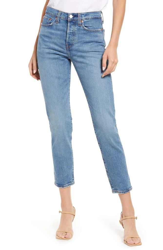 Levi's Wedgie Icon Fit High Waist Straight Leg Jeans 1