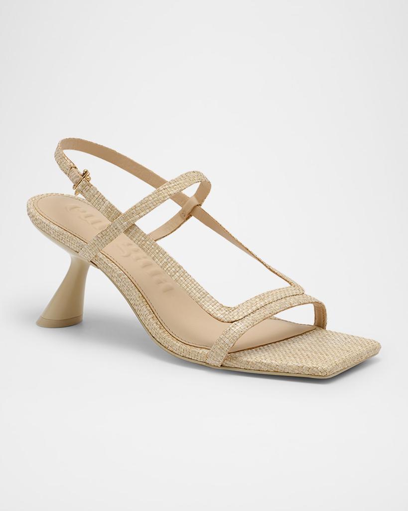 Cult Gaia Reina Raffia Sandals