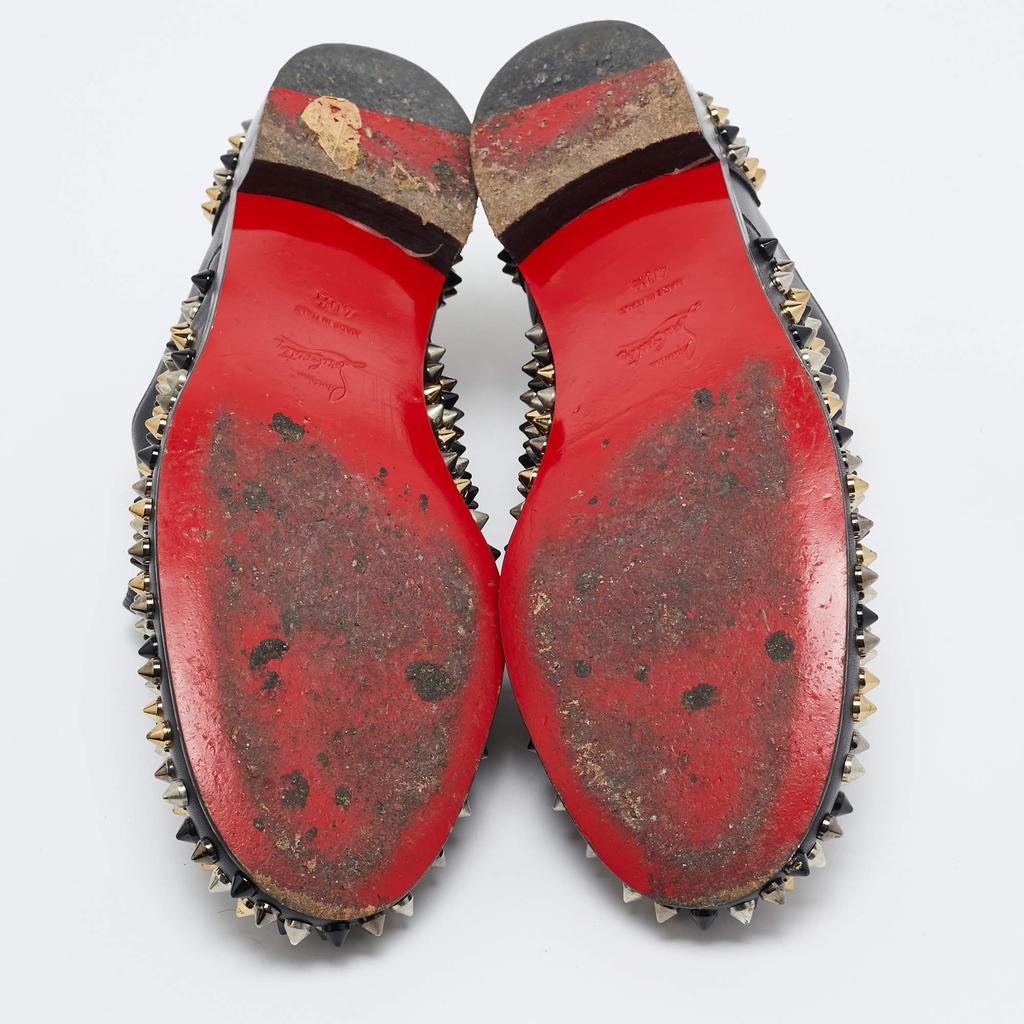 最終SALE価格　新品　クリスチャンルブタン  FREDDY  サイズ40.5 Christian Louboutin Christian Louboutin Black Leather Freddy