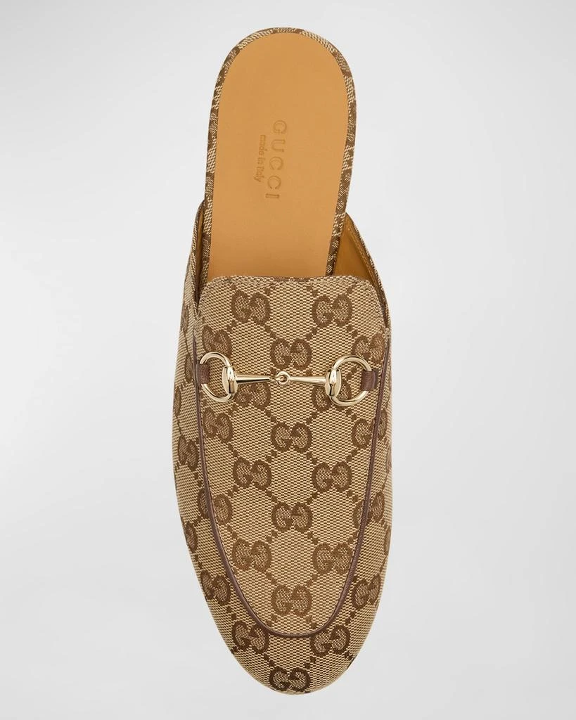 Gucci Princetown GG Canvas Bit Loafer Mules 6
