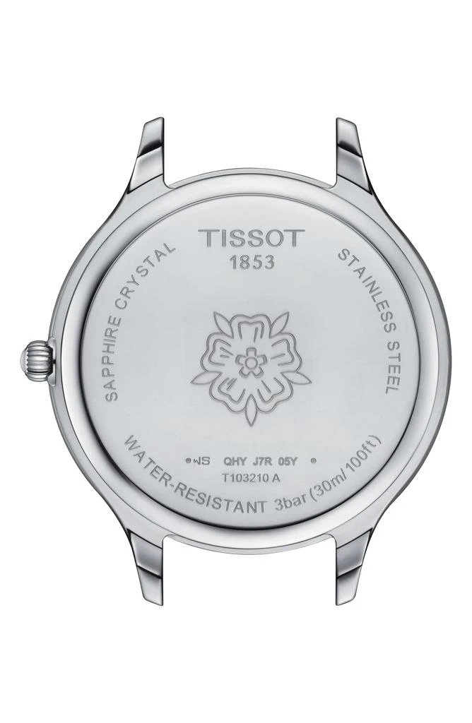 Tissot Bella Ora Piccola Leather Strap Watch, 38mm 3