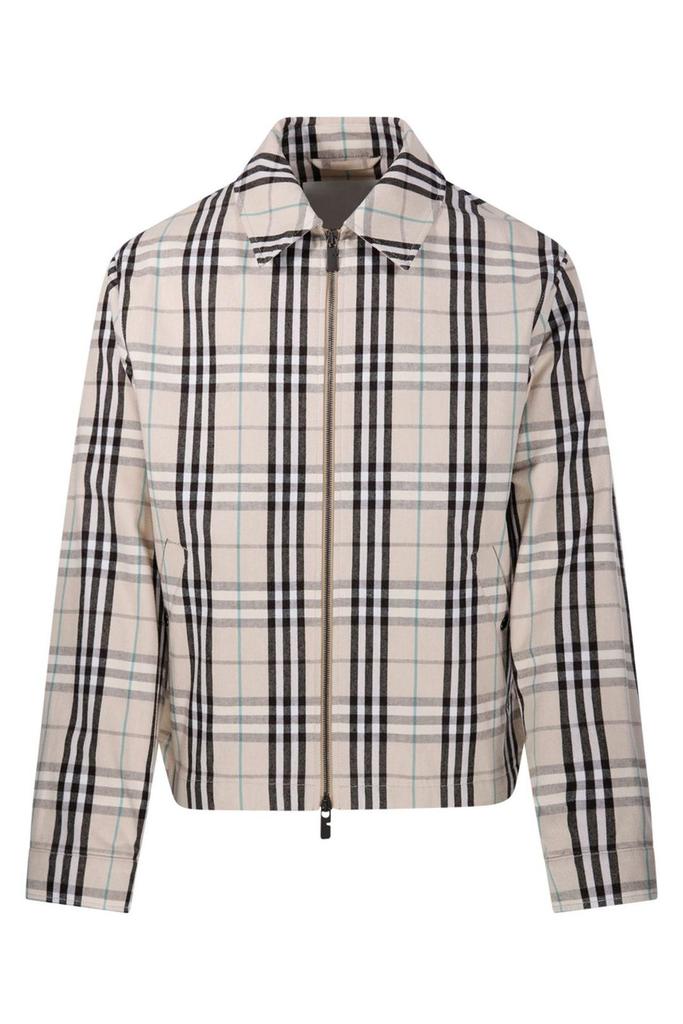 Burberry Burberry Vintage Check Zipped Jacket