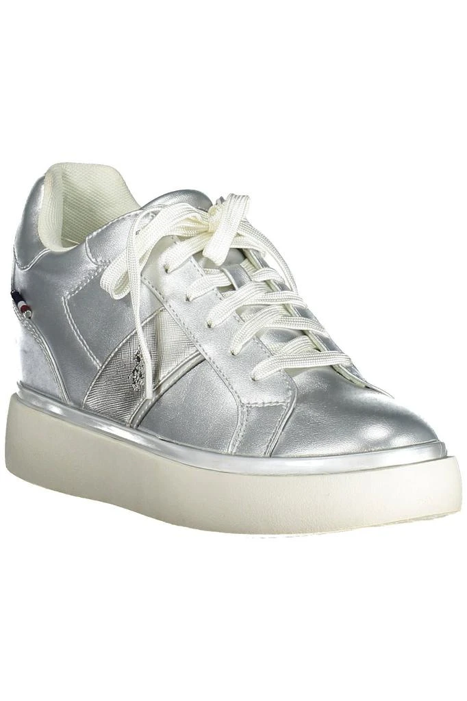 U.S. POLO ASSN. Lace-Up Sports Sneakers with Logo Women's Detail 2