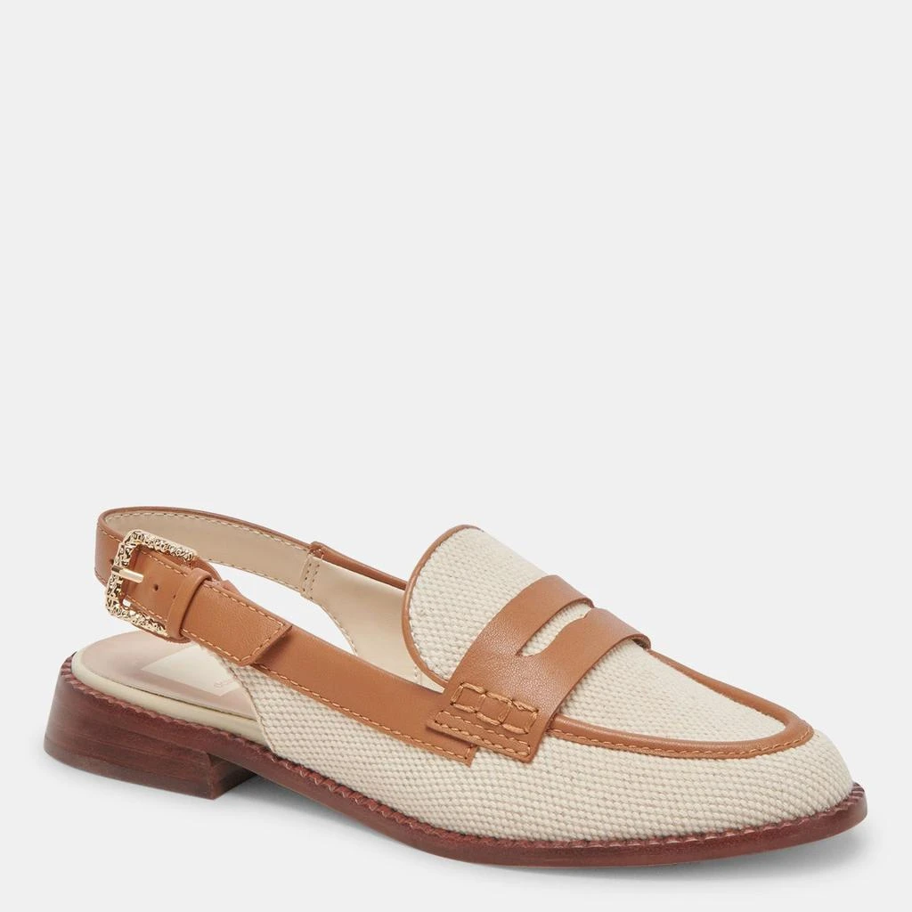 Dolce Vita Hardi Loafers Tan Multi Canvas 2