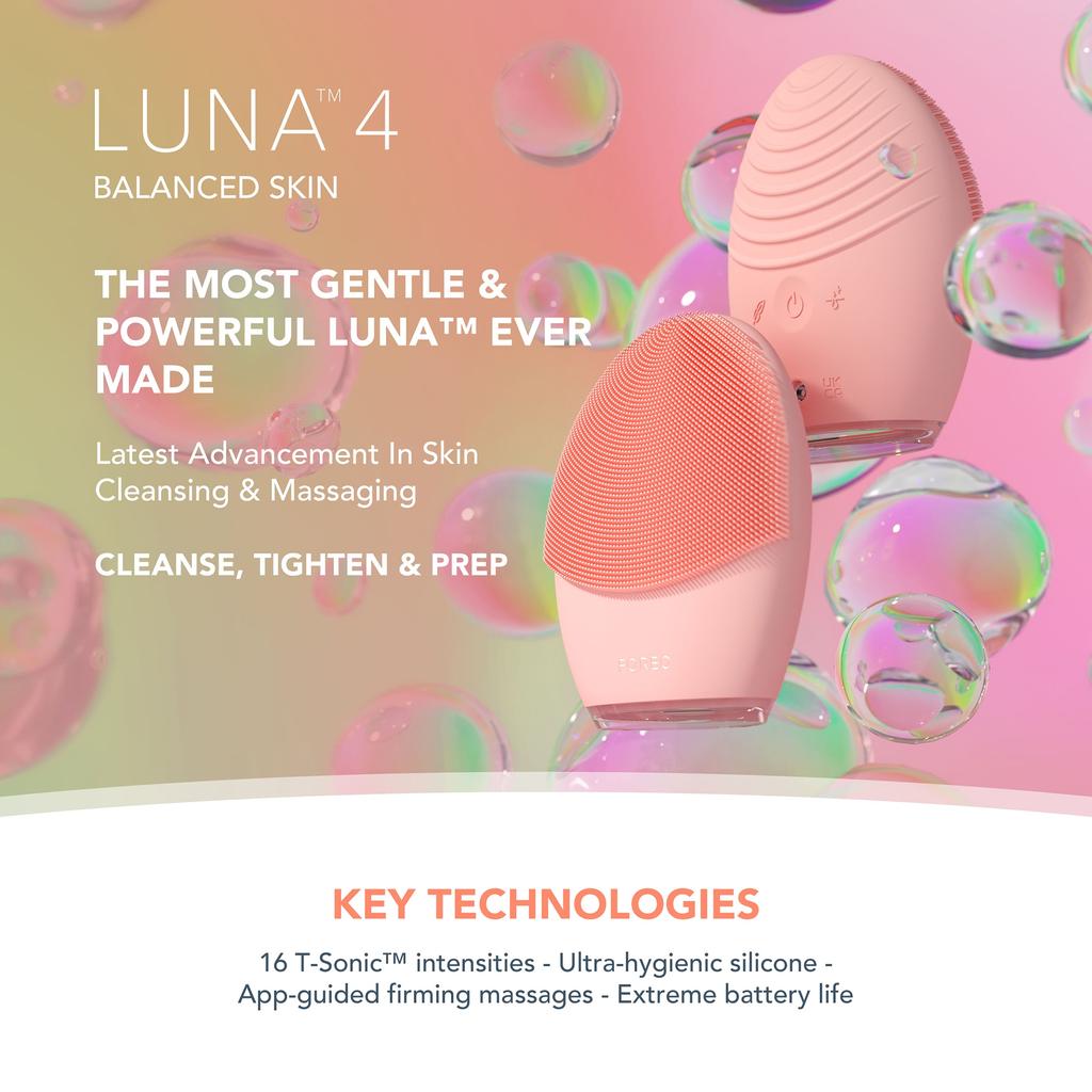 Foreo FOREO LUNA 4 Smart Facial Cleansing and Firming Massage Device - Balanced Skin