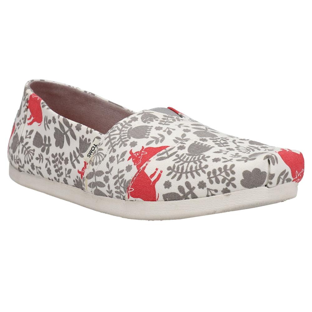 TOMS Alpargata Floral Slip On Flats