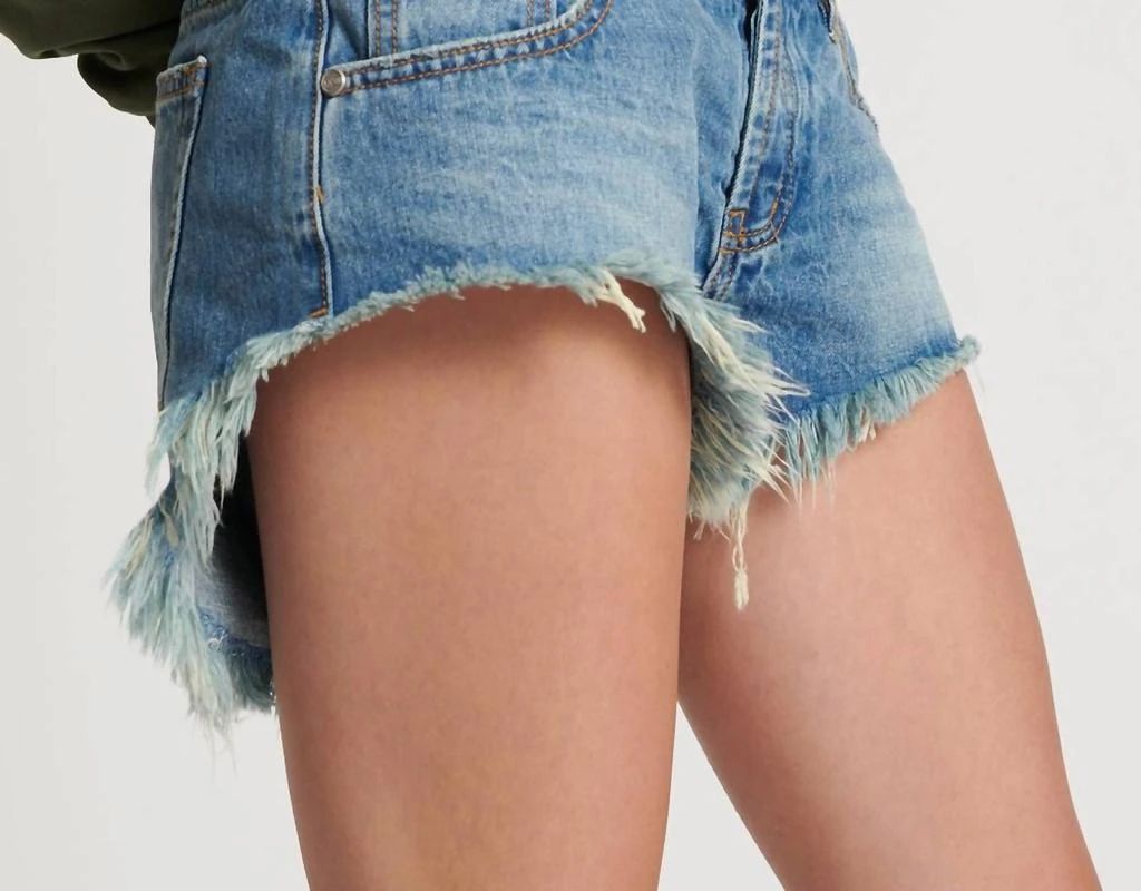 One Teaspoon One Teaspoon - Pacifica Bonitas Low Waist Denim Shorts 5