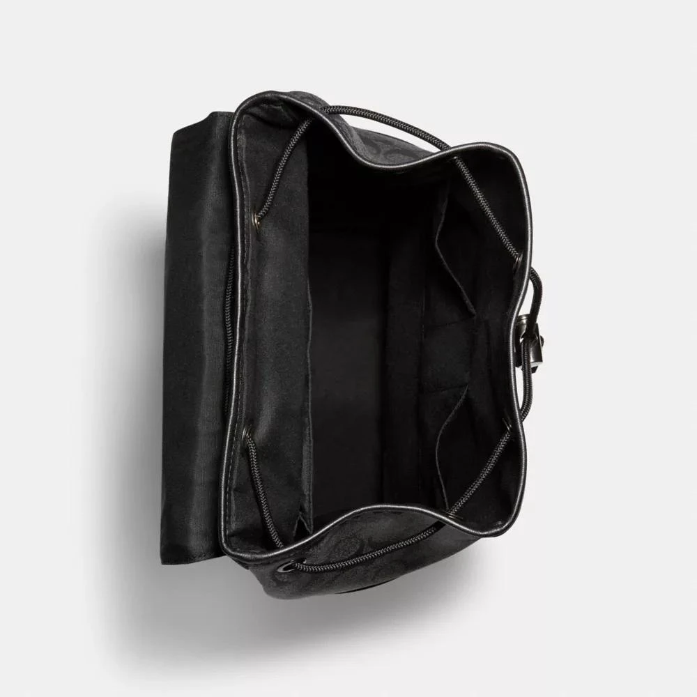 Coach Track Backpack In Signature Canvas 3