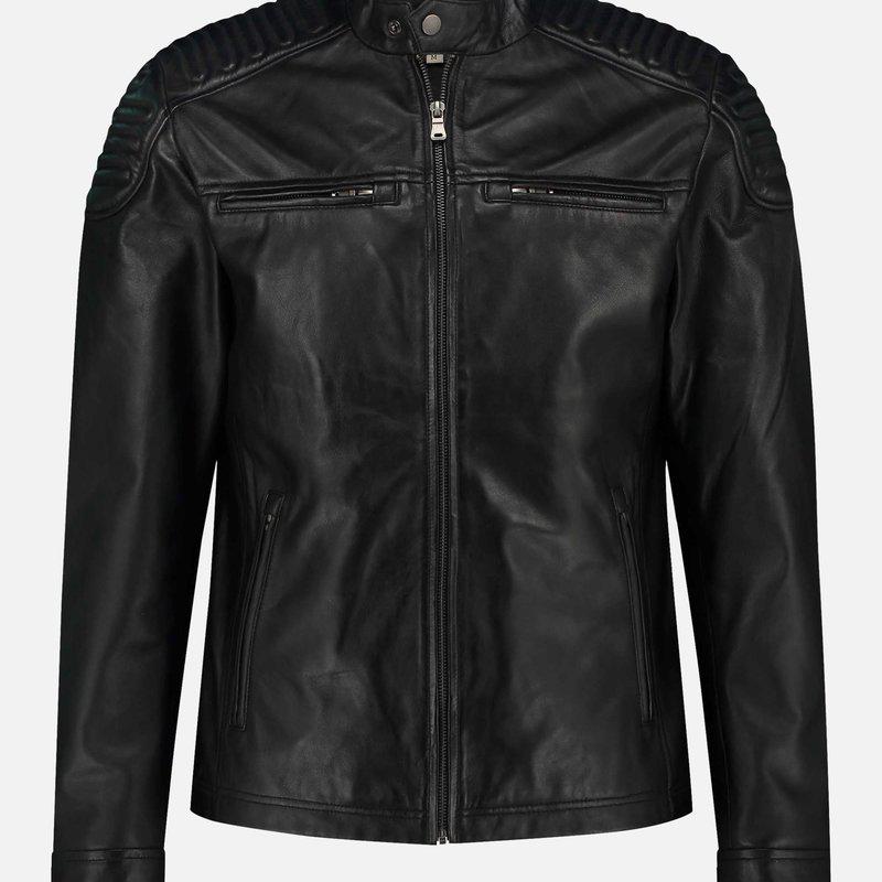 Amsterdam Heritage Hobbs | Men's Leather Motorcycle Jacket