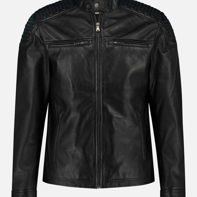 Amsterdam Heritage Hobbs | Men's Leather Motorcycle Jacket 1