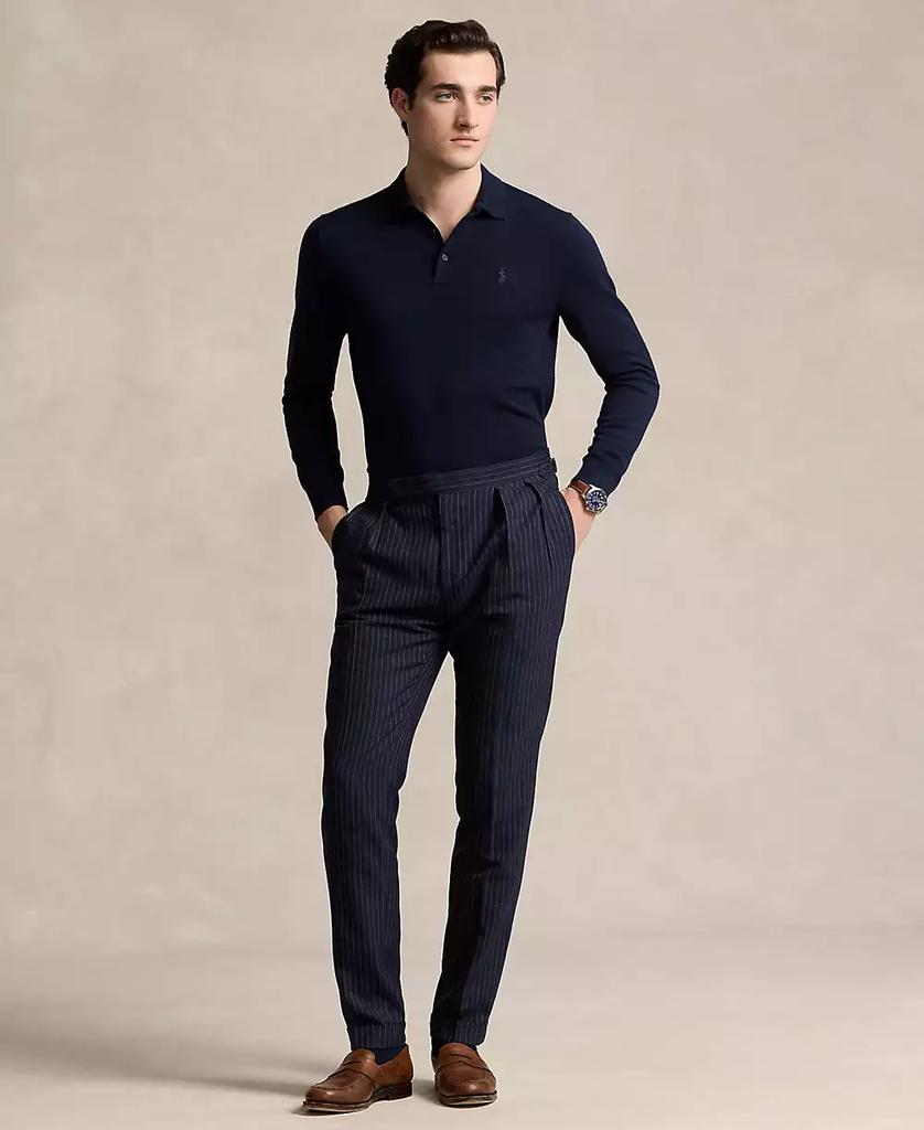 Ralph Lauren Men's Wool Polo-Collar Sweater