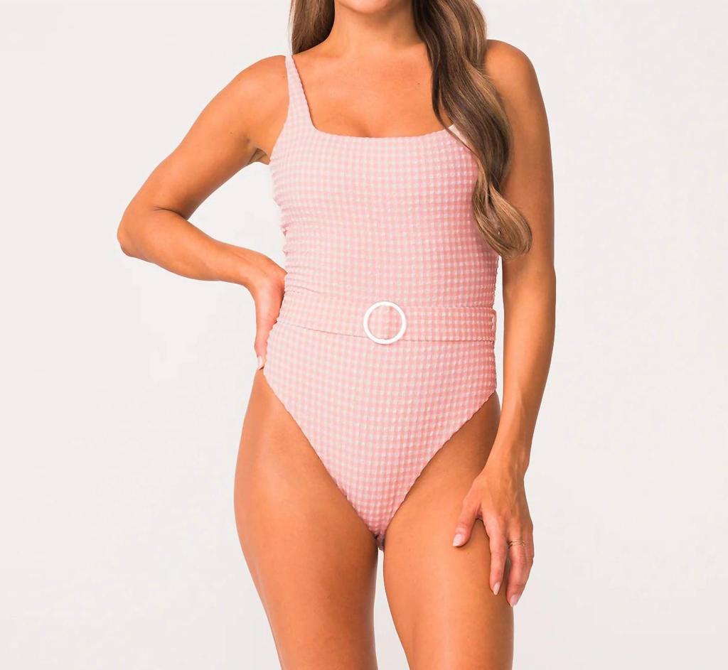 PQ Swim Pq Swim - Ballet Lucia Belted One Piece