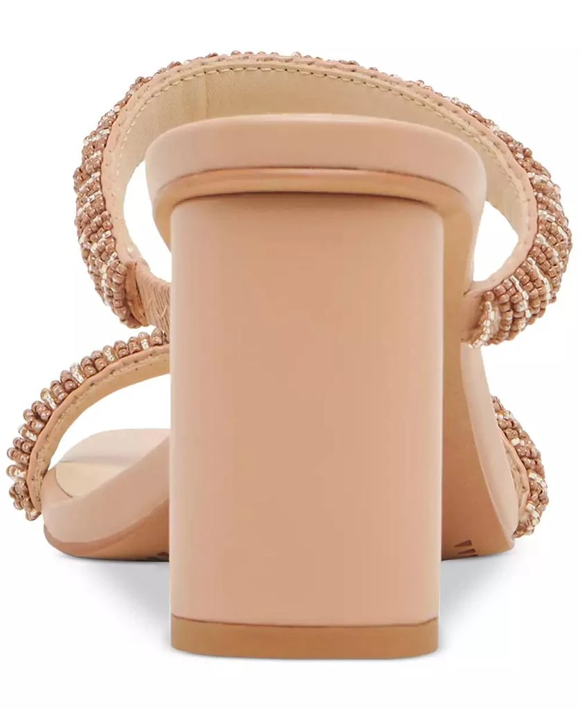 Dolce Vita Women's Nolah Beaded Block-Heel Dress Sandals 3