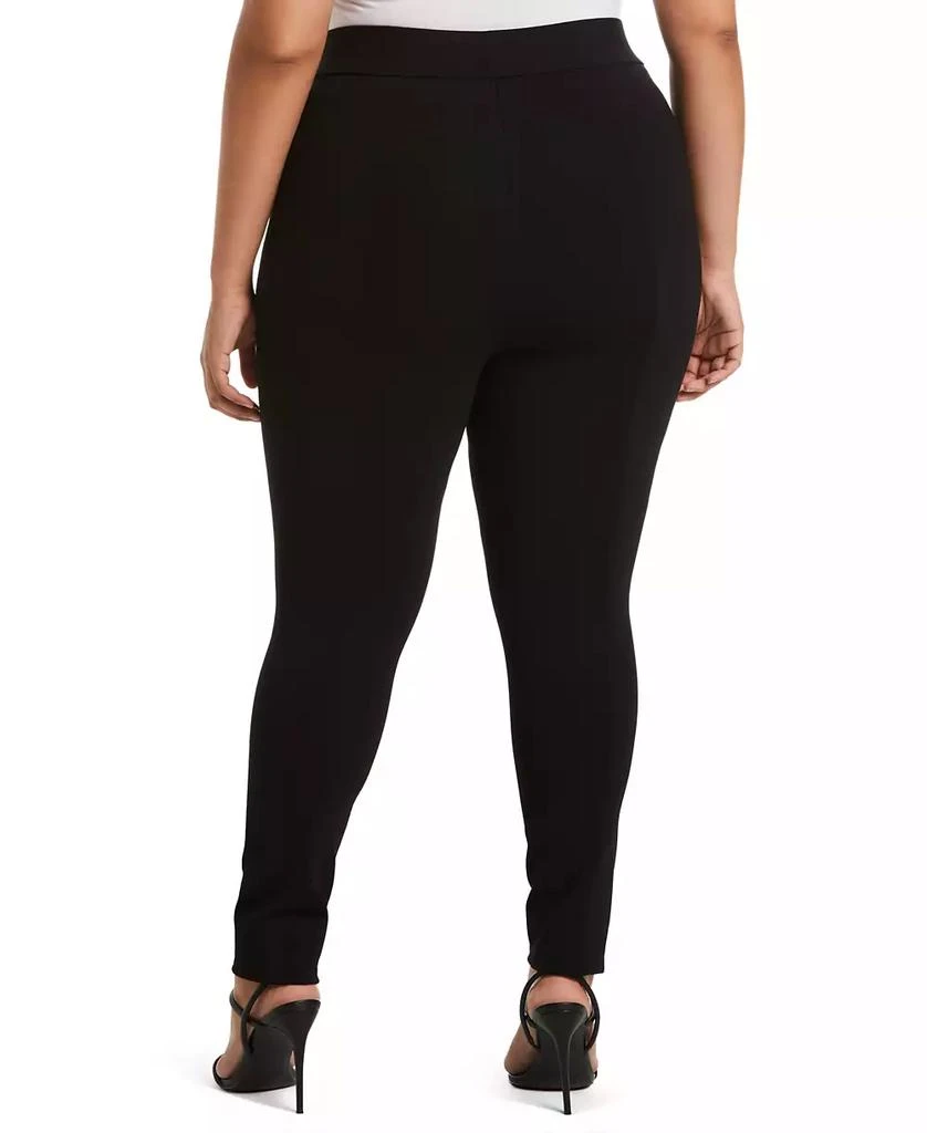 Rafaella Plus Size Comfort Fit Seamed Back Legging Pants 2