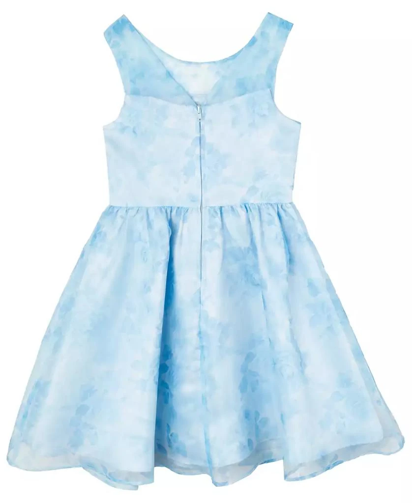 Rare Editions Toddler and Little Girls Floral Organza Social Dress 6