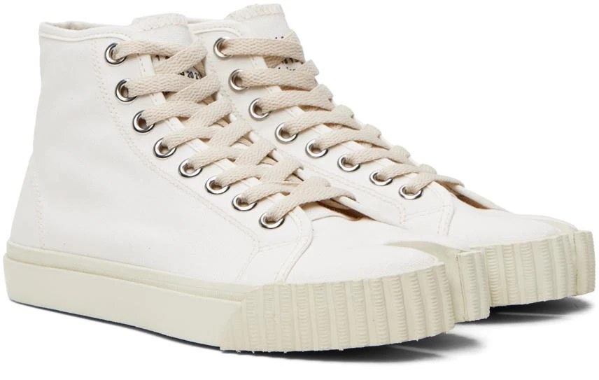 MAISON MARGIELA White Tabi Sneakers 4