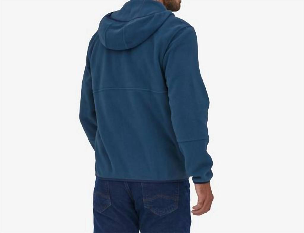 Patagonia Microdini Full Zip In Tidepool Blue