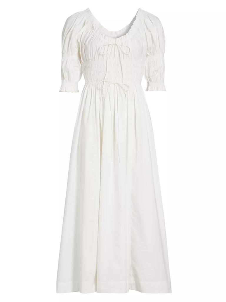 DÔEN Ischia Puff-Sleeve Dress