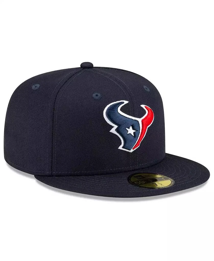 New Era Men's Navy Houston Texans Basic 59FIFTY Fitted Hat 3