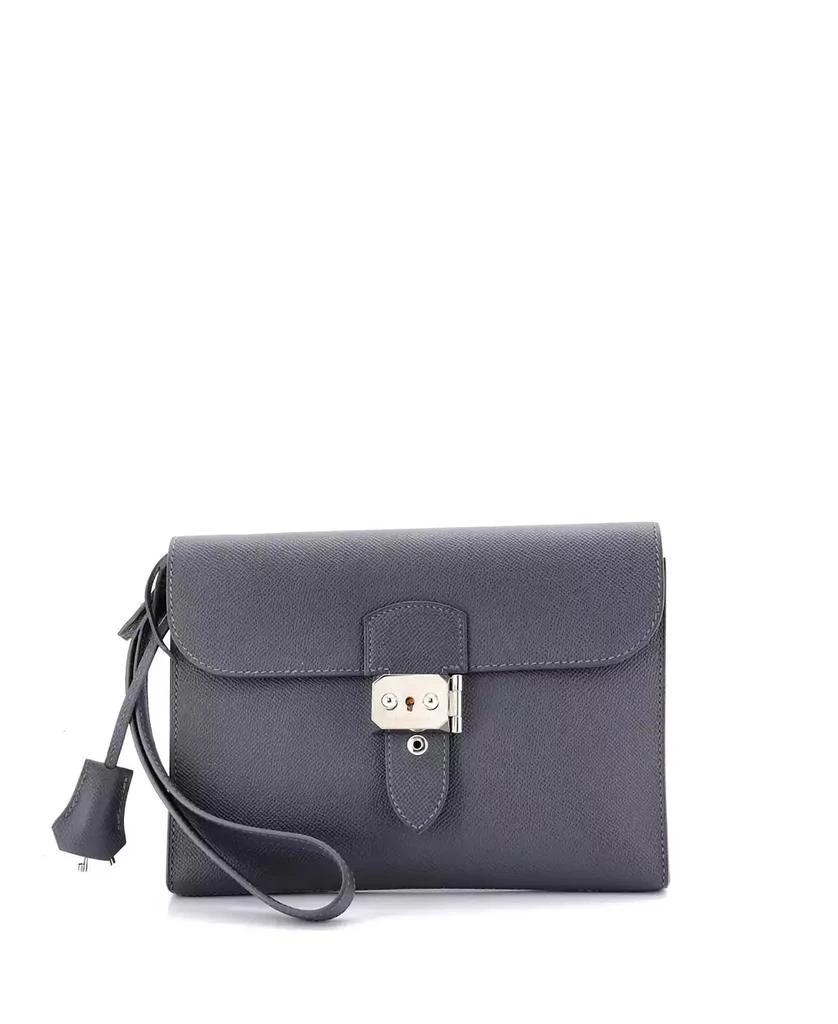 Pre-Owned HERMÉS Sac a Depeches Wristlet Pouch Epsom