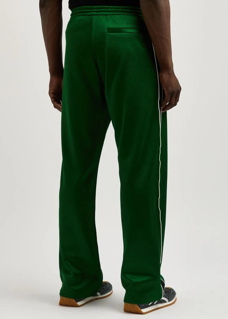 Loewe Anagram-embroidered satin-jersey track pants 3