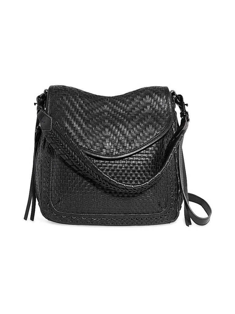 Shop All For Love Woven Zip Top Convertible Shoulder Bag on Sale
