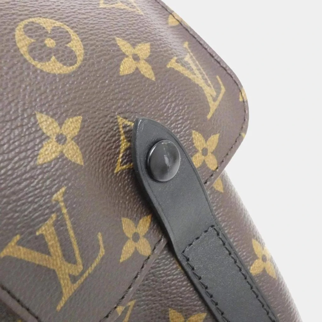 Louis Vuitton Louis Vuitton Christopher MM Monogram Macassar Canvas Backpack 6